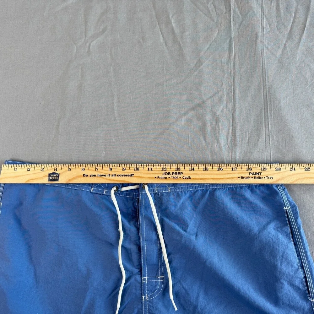 POLO RALPH LAUREN Board Short XXL Blue cargo Swim pocket vtg‎ 90s y2k pony